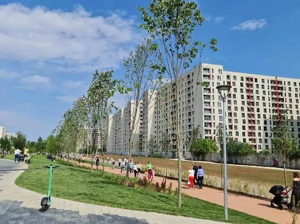 Cozy Nest 77 Plaza Afi Mall Lujerului Апартаменти Бухарест