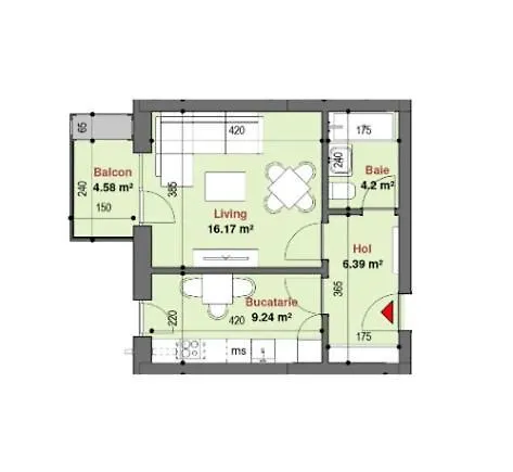 Cozy Nest 77 Plaza Afi Mall Lujerului Apartament Bucureşti